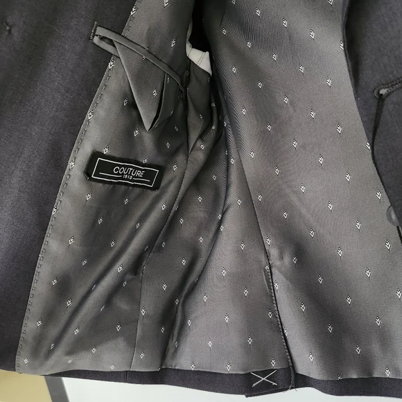 FABIAN Couture 1910 BOY’s Power Stretch Suit Separates in Charcoal - BLAZER 6B - Picture 10 of 16